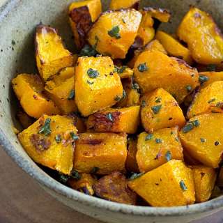Roasted Ambercup Squash with Brown Butter