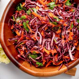 Easy Mexican Slaw (with Cilantro-Lime Dressing)