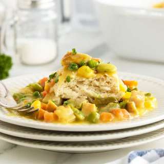 Chicken Pot Pie Casserole