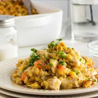 Chicken And Stuffing Casserole
