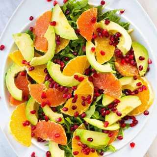 Winter Citrus Avocado Salad