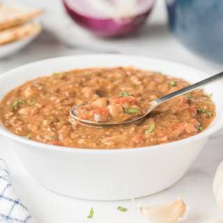 Spicy Bean and Lentil Soup