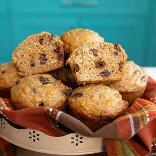 Cinnamon Raisin Oat Bran Refrigerator Muffins