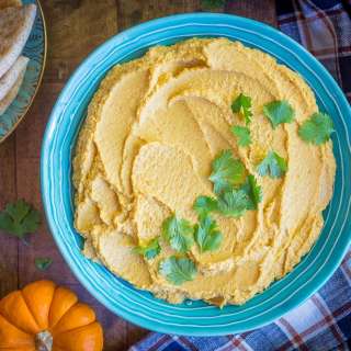 Easy Curried Pumpkin Hummus