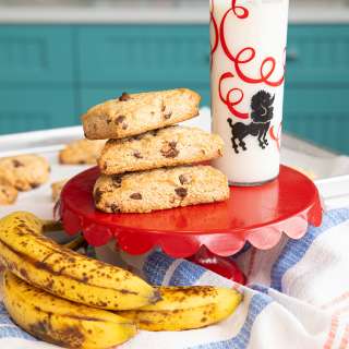 Chocolate Chip Banana Bread Scones