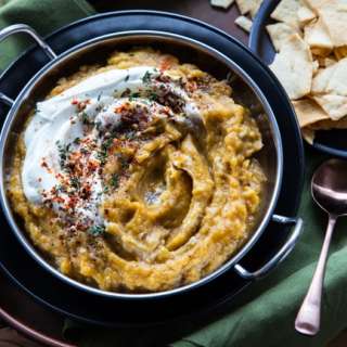 Acorn Squash & Caramelized Onion Dip