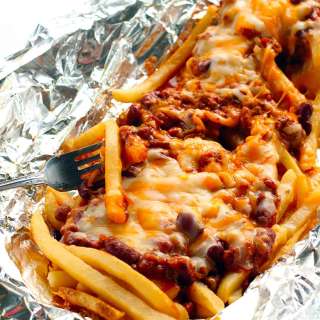 Campfire Chili Cheese Fries