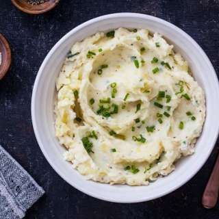 Lightened up mashed potatoes