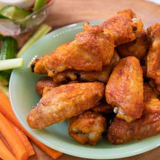 Baked Buffalo Chicken Wings