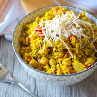 Chickpea & Turmeric Basmati Rice