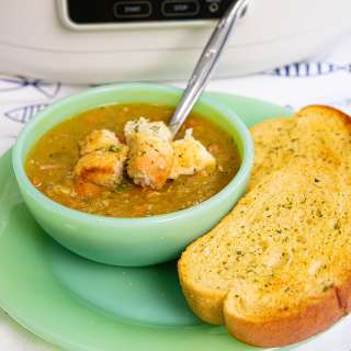Split Pea and Ham Soup (Using the Ham Bone)