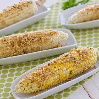 Thai Grilled Corn with Roasted Peanuts