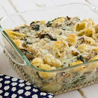 Mushroom Kale Casserole