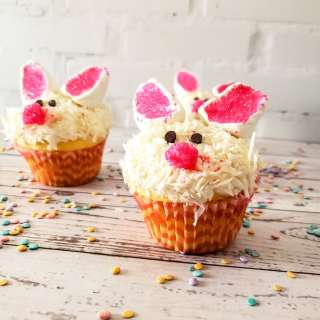 Easter Bunny Cupcakes