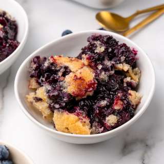 Vegan Blueberry Cobbler