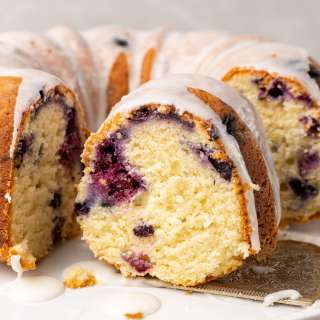 Lemon Blueberry Bundt Cake