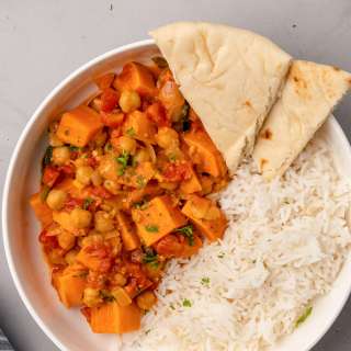 Sweet Potato Chickpea Curry