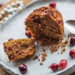 Orange Cranberry Muffins (Vegan and Gluten-free)