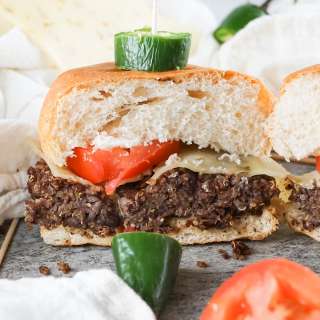 Black Bean Quinoa Burger
