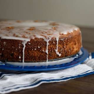 Blueberry-Lemon Yogurt Cake