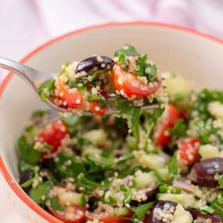 Quinoa Tabbouleh Salad {gluten free, dairy free}