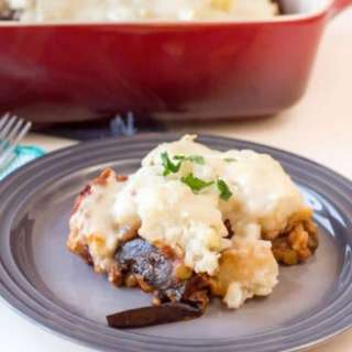 Vegan Moussaka {gluten free, dairy free}