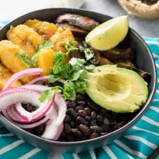 Adobo-Spiced Buddha Bowl with Cilantro-Jalapeno Dressing