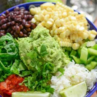 Vegan Burrito Bowl {gluten free}