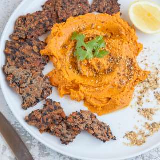 Sweet Potato Hummus - Moroccan Style