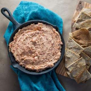 Sun Dried Tomato Feta Dip & Pita Chips