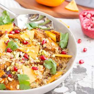 Roasted Pumpkin Quinoa Pilaf