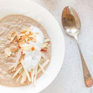 Apple & Cinnamon Buckwheat Bircher Muesli
