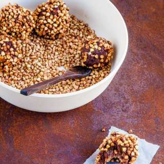 Tahini Caramel Buckwheat Balls