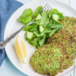 Pea and Mint Pancakes