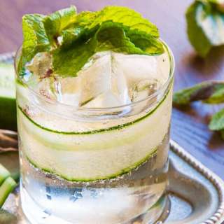 Cucumber and Elderflower Collins