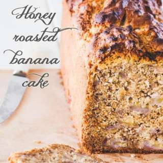 Honey Roasted Dairy Free Banana Bread