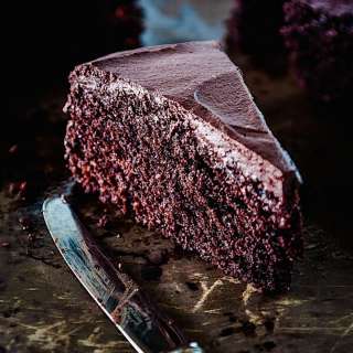 Roasted Cocoa Gluten Free Chocolate Cake recipe