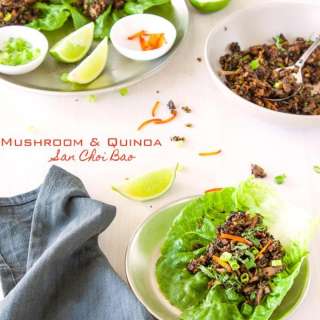 Mushroom & Quinoa San Choi Bao recipe