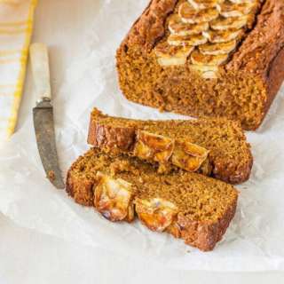 Banana & Avocado Bread - refined sugar free, butter and oil free