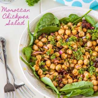 Moroccan Chickpea Salad recipe