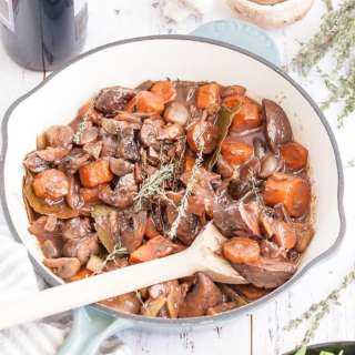 Mushroom Bourguignon recipe