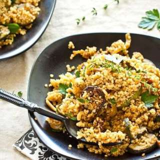 Quinoa with Zucchini and Onions