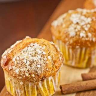 Orange, Honey, Cinnamon & Quinoa Breakfast Muffins