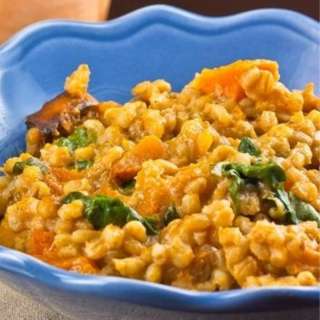 Roasted Pumpkin Barley Risotto