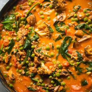 Vegetable And Pea Stew (Vegan)