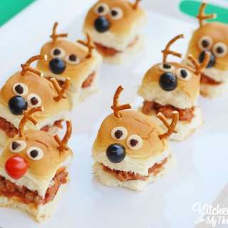 Reindeer Sloppy Joe Sliders
