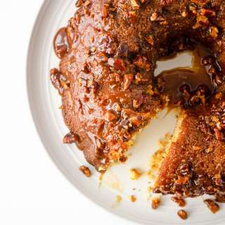 Maple Pecan Bundt Cake