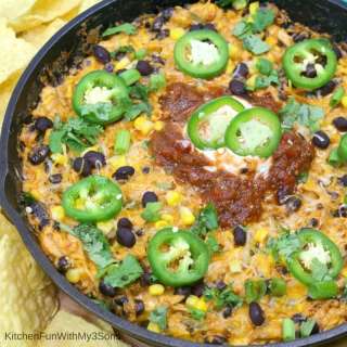 Chicken Enchilada Dip
