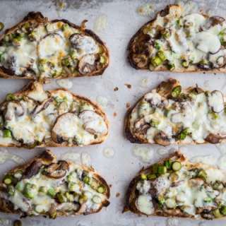 Asparagus Mushroom Melts