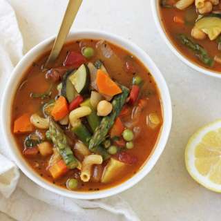 Spring Minestrone Soup